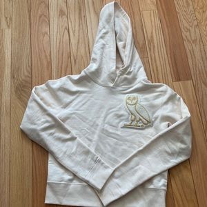 OVO small womens cream hoodie